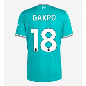 Pánské fotbalový oblečení Liverpool Cody Gakpo #18 Tretí košile 2025-26 Krátkým Rukávem